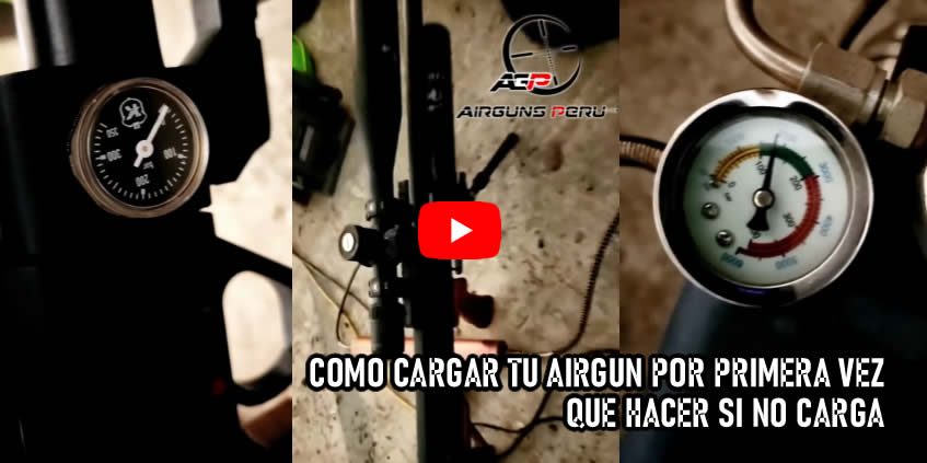 COMO CARGAR TU AIRGUN POR PRIMERA VEZ QUE HACER SI NO CARGA